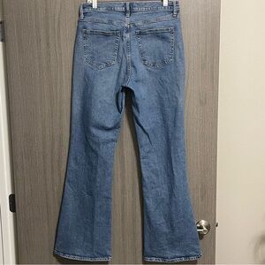 Gap Denim 70s Flare Jeans - High Rise & Stretch - Size 12 | 31 Long